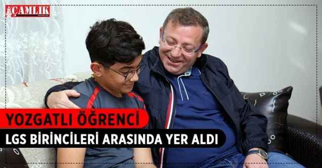 Yozgat Çözüm Koleji öğrencisi Ahmet Özdemir, LGS sınavında soruların tamamını doğru yanıtlayarak 500 tam puan aldı