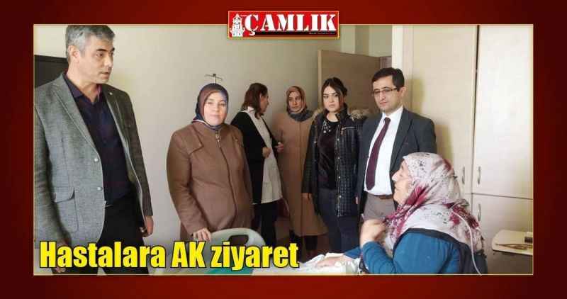 Hastalara AK ziyaret