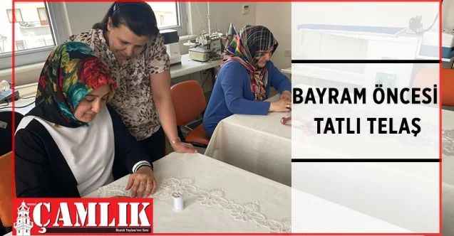 Pursaklar Belediyesi Hanım Evlerinde eğitim gören kursiyerler, Kurban Bayramı’nda misafirlerini en iyi şekilde ağırlayabilmek için hazırlıklara başladı