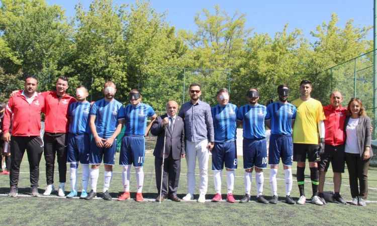 Çankaya Belediyesi Görme Engelliler Spor Kulübü Futbol Takımı, Kayseri Görme Engelliler Spor Kulübü ile karşılaştı