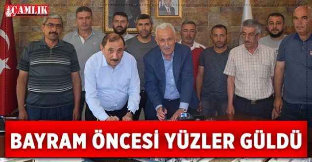 Sendika üyelerinin Ek Protokol Sevinci
