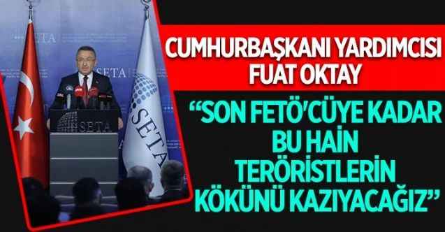 Cumhurbaşkanı Yardımcısı Fuat Oktay, SETA Vakfı'nca düzenlenen “15 Temmuz Sonrası Türkiye” başlıklı sempozyuma katıldı