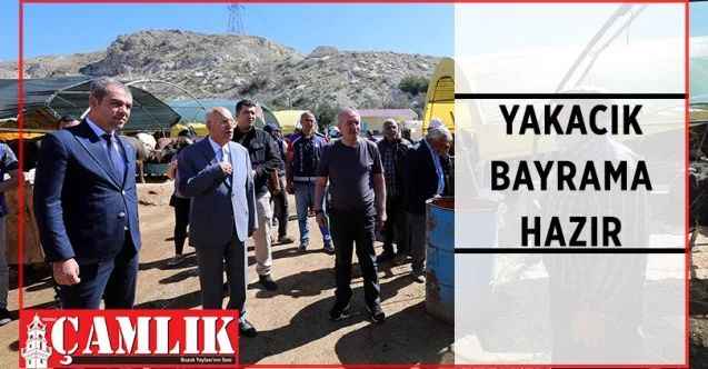Yenimahalle Belediye Başkanı Fethi Yaşar, Yakacık’ta bayram öncesi denetim yaptı