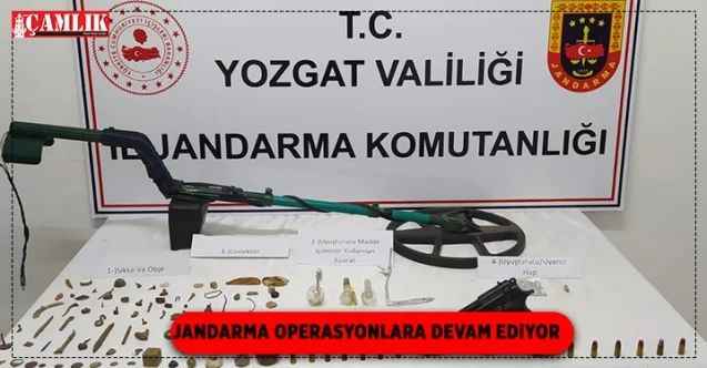 Yozgat Jandarma operasyonlara devam ediyor