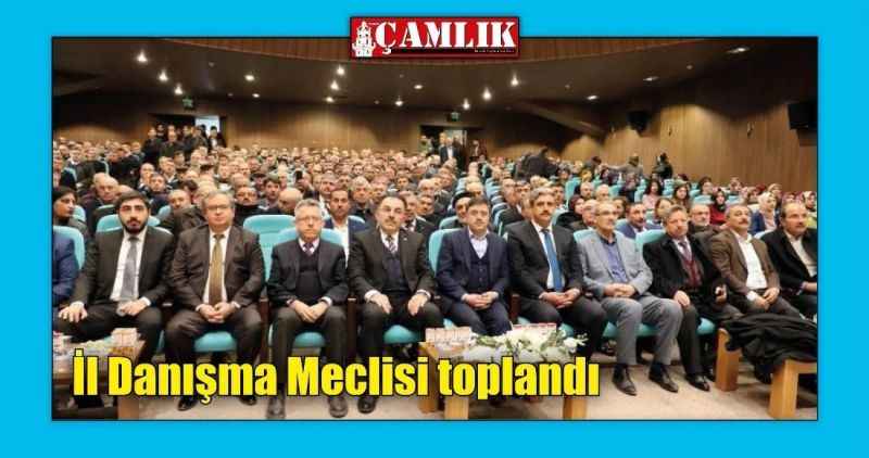 İl Danışma Meclisi toplandı