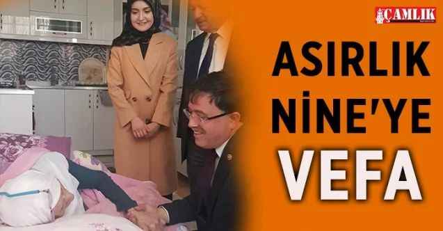 Yusuf Başer, Yozgat'ın Aydıncık ilçesinde 112 yaşındaki Adile Türksoy’u ziyaret ederek bayramını kutladı