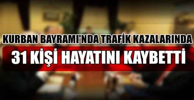 İçişleri Bakanı Süleyman Soylu, Kurban Bayramı’nda yaşanan trafik kazalarında 5 günde 31 vatandaşın hayatını kaybettiğini açıkladı