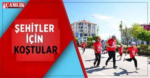 Kahramankazan’da şehitler anısına “Demokrasi Koşusu” düzenlendi