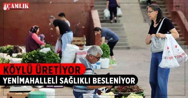 Yenimahalle organik pazarlarına yoğun ilgi