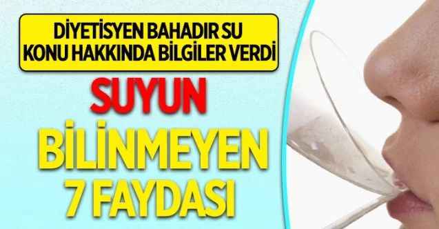 Yaşam kaynağımız olan suyun faydaları nelerdir?