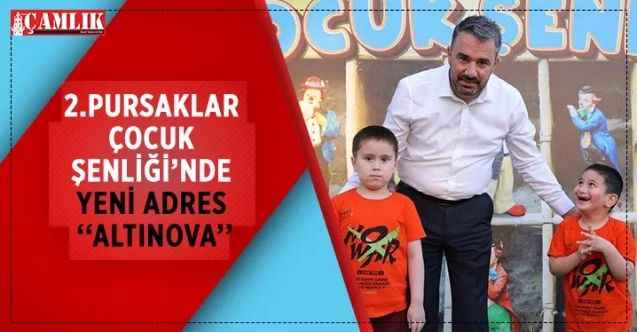 2.Pursaklar Çocuk Şenliği’nde çocuklar gönüllerince eğlenmeye devam ediyor