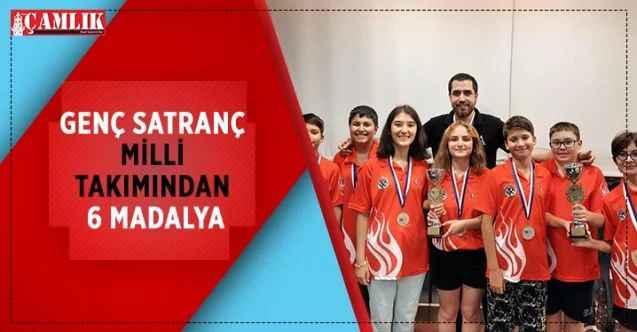 Genç Satranç Milli Takımı Avrupa’dan Madalyalarla Dönüyor