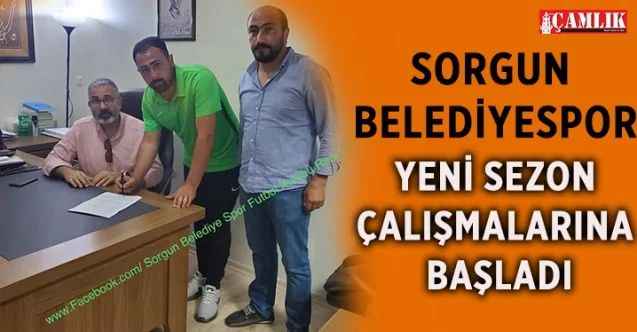 Yozgat 1. Amatör küme ligi takımlarından Sorgun Belediyespor, yeni sezon hazırlıklarına start verdi