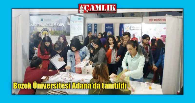 Bozok Üniversitesi Adana'da tanıtıldı