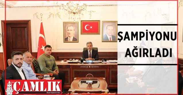 Milli Güreşçi Rıza Kayaalp ve beraberindeki heyet, Yozgat Belediye Başkanı Celal Köse’yi ziyaret etti