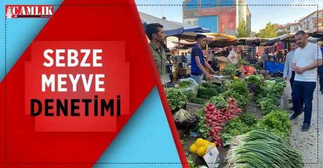 Pursaklar Belediye Başkanı Ertuğrul Çetin’den Sebze Meyve Denetimi