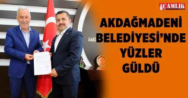 Akdağmadeni Belediyesinde ek protokol imzalandı