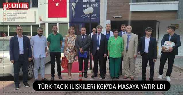 Türk-Tacik ilişkileri KGK'da masaya yatırıldı