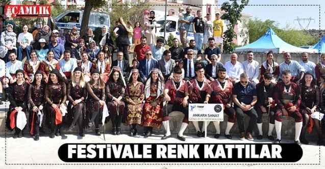 Yozgat'ta Sürmeli Festivale Renk Kattılar
