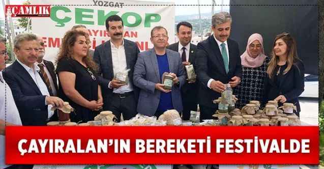 Çayıralan’ın bereketi festivalde