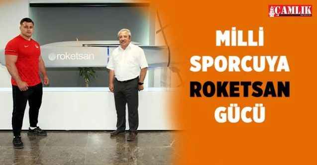 Milli güreşçilere Roketsan gücü