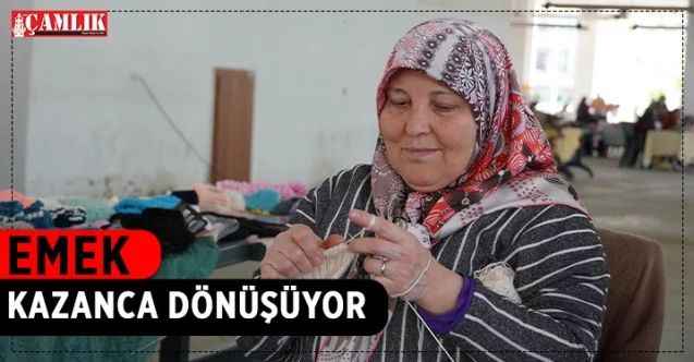 Keçiören Belediyesinden üreten kadınlara destek