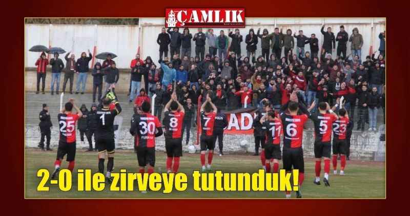 2-0 ile zirveye tutunduk