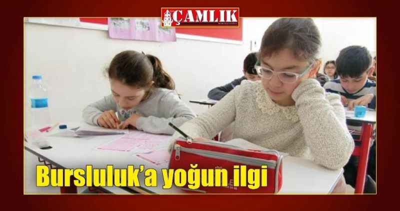 Bursluluk'a yoğun ilgi