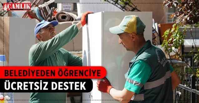 Üniversite öğrencilerine Belediyeden ücretsiz destek