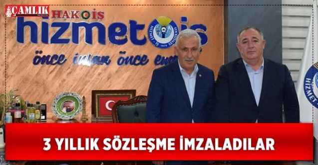 Yozgat'ın Boğazlıyan ilçesine bağlı Ovakent Kasabasında 3 yıllık sözleşme imzalandı