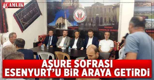 Aşure sofrası Esenyurt’u bir araya getirdi