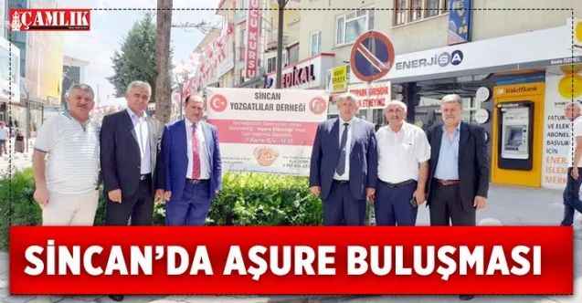 Sincan’da aşure buluşması