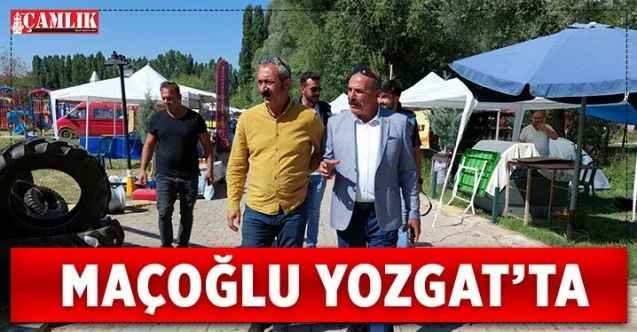 Başkan Codar'ı festivalde yalnız bırakmadı iadei ziyarette bulundu