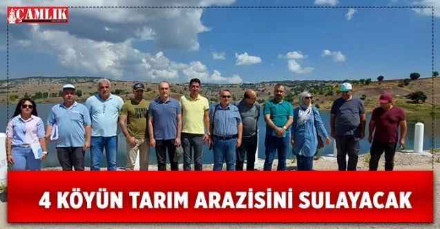 Sorgun Erkekli Köyü Göletinin geçici kabulü yapıldı