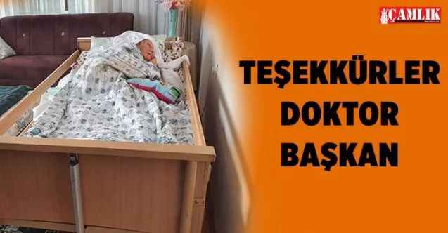 Yatalak hastanın imdadına yetişti