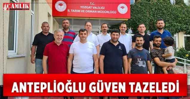 Yozgat Veteriner Hekimler Odası kongresinde Faruk Anteplioğlu Güven Tazeledi