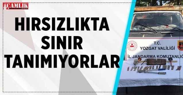 Yozgat’ın Şefaatli İlçesi Kabakini Köyünde tren rayını hırsız yakalandı