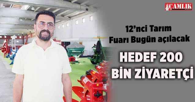 Yozgat'ta bu yıl 12’ncisi düzenlenecek olan Gıda Tarım ve Hayvancılık Fuarı bugün açılıyor