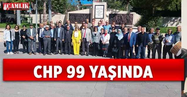 CHP'nin 99'ncu kuruluş yıl dönümü nedeni ile Yozgat'ta tören düzenlendi