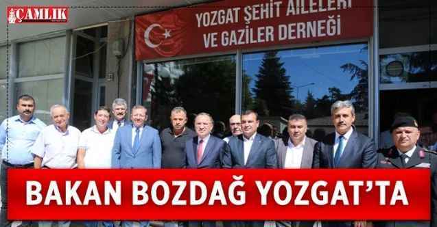 Adalet Bakanı Bekir Bozdağ Yozgat'ta toplu açılışta konuştu.  Tunç Soyer'e Bozdağ'dan salvo.