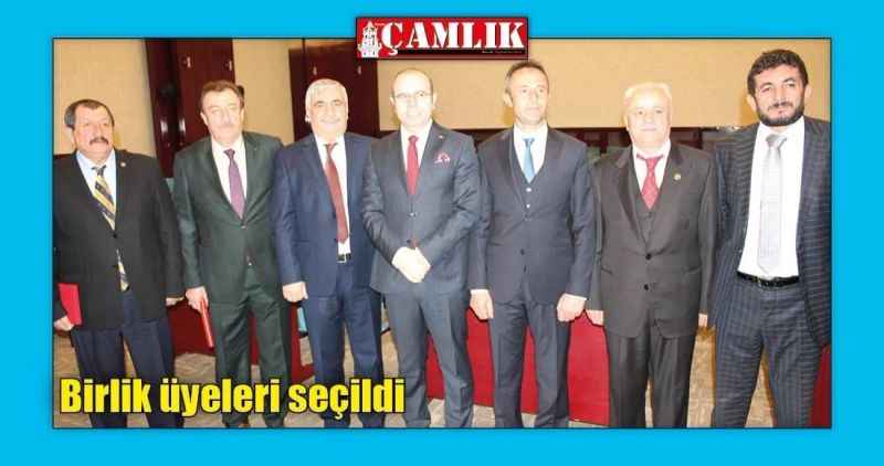 Birlik üyeleri seçildi