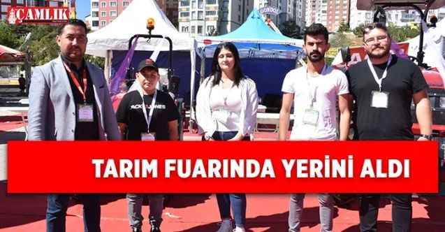 Türkiye’nin yerli traktörü Solis Yozgat Fuarında yerini aldı