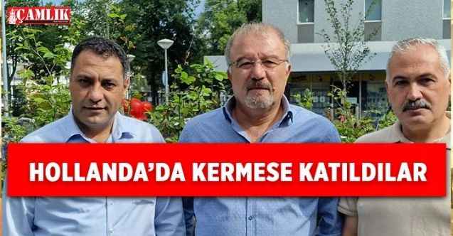Coşar ve Ekinci Lahey Den Haag 66 Derneği'nin kermesine katıldı