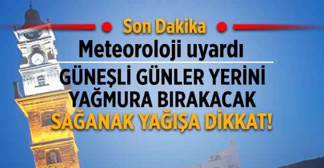 Meteoroloji Genel Müdürlüğü'nden Yozgat'ı da kapsayan 'yağış' uyarısı