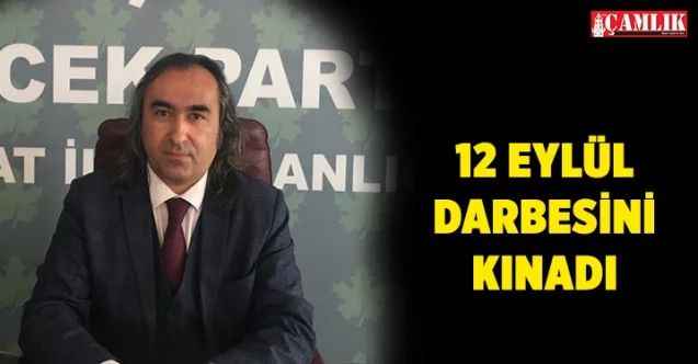 Gelecek Partisi Yozgat İl Başkanı Aydoğmuş, “Bir Daha Kara Eylüller Yaşanmasın”