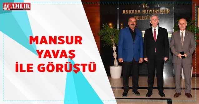 Çayıralan Belediye Başkanı Codar, Ankara Büyükşehir belediye Başkanı Yavaş ile görüştü