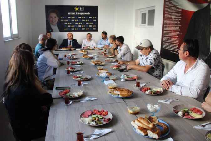 İYİ Parti Yozgat İl Başkanı Katipoğlu, "Bundan Sonraki Süreçte Siz Bizi, Biz Sizi Yoralım" Mesajı