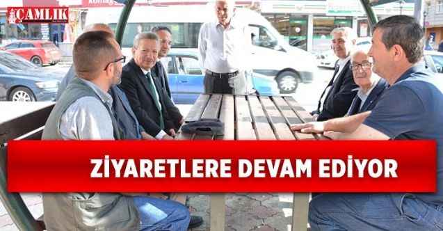 Ak Parti Yozgat İl Başkanı Yusuf Başer, Esnaf ziyaretlerini sürdürüyor