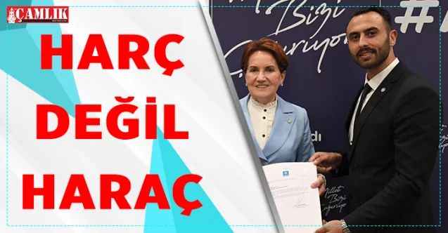 İYİ Parti Yozgat Gençlik Kolları Başkanı Salim Bilgin'den Üniversite harç tepkisi;