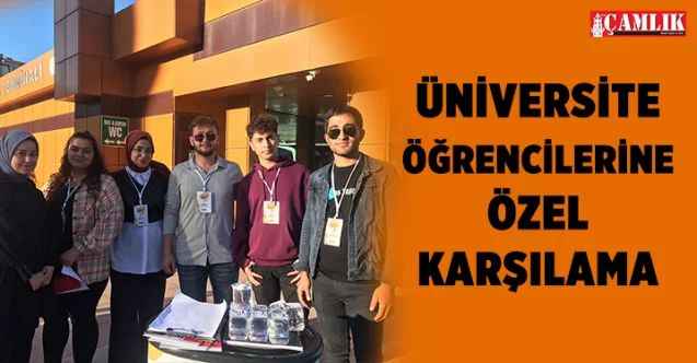 Yozgat'a gelen Üniversite Öğrencilerini Ak Gençlik karşılıyor